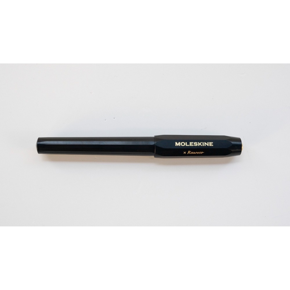 MOLESKINE x Kaweco Refillable Blue Ink Medium Point Ball Pen - Tested